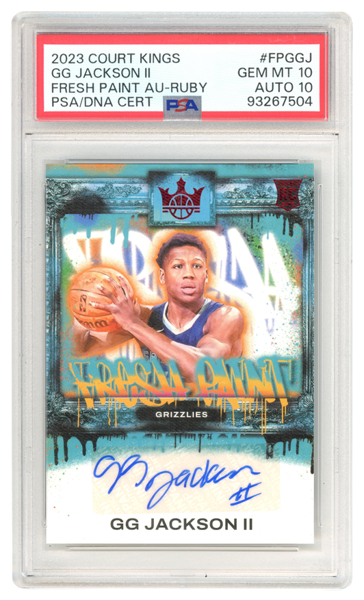 GG Jackson II trading card