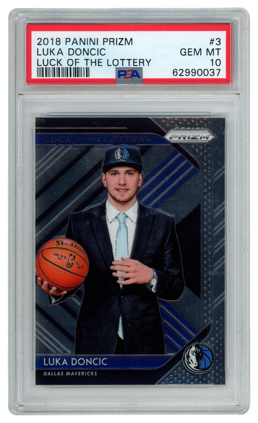 Luka Doncic trading card