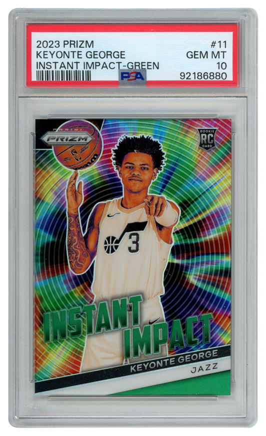 Keyonte George trading card
