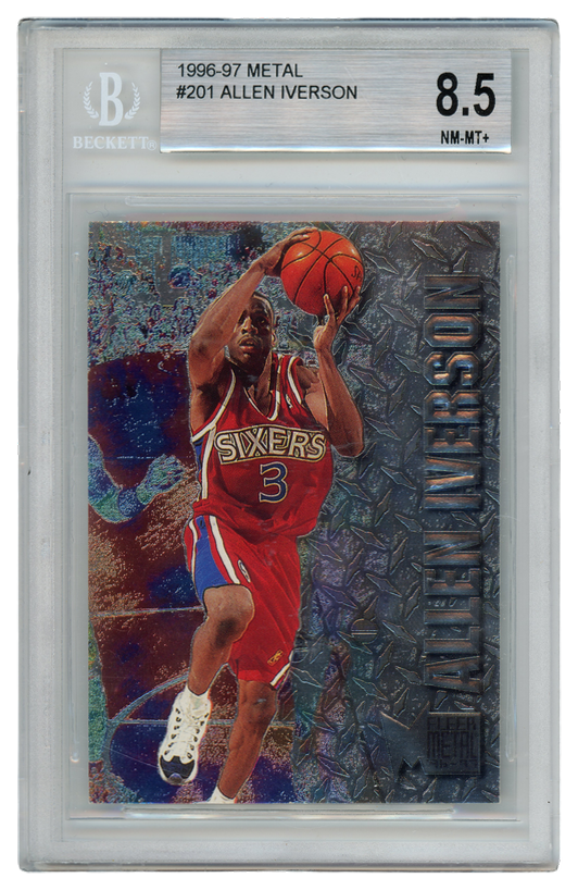 Allen Iverson trading card