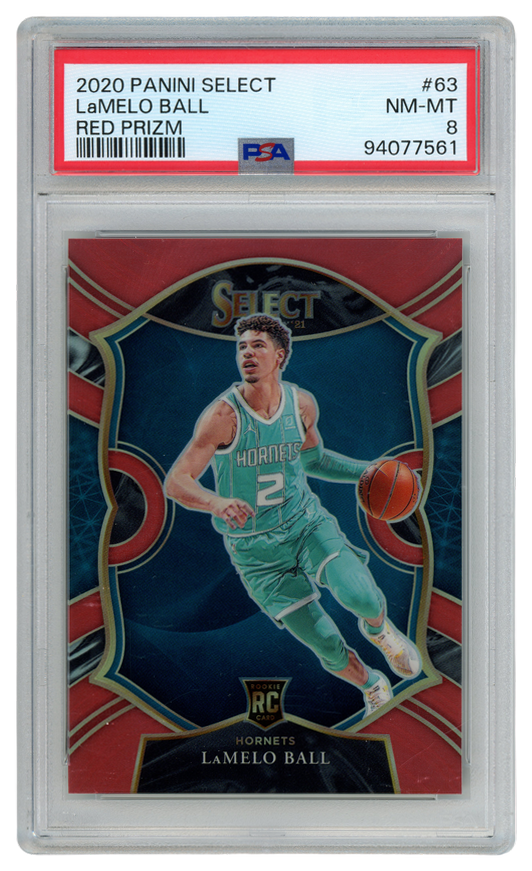LaMelo Ball trading card