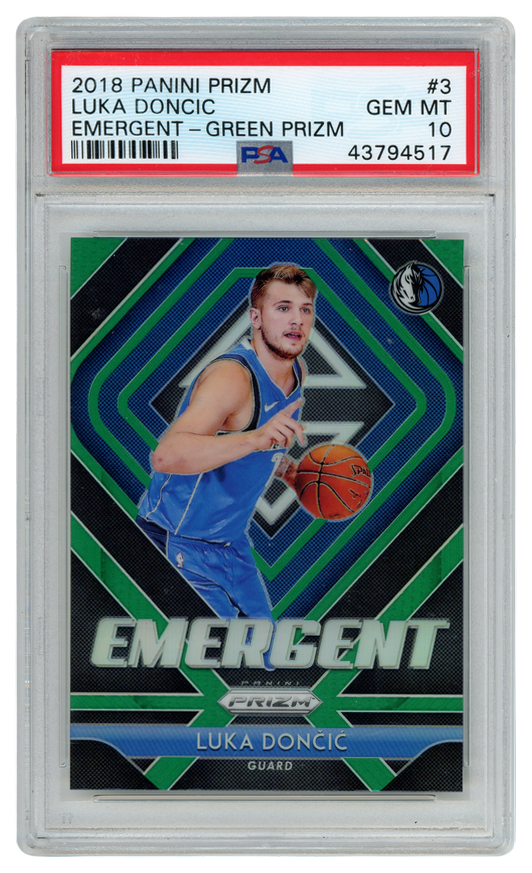 Luka Doncic trading card