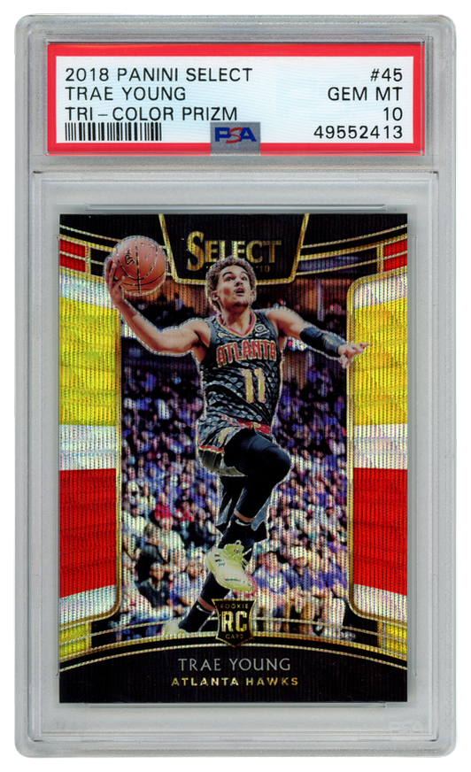 Trae Young trading card