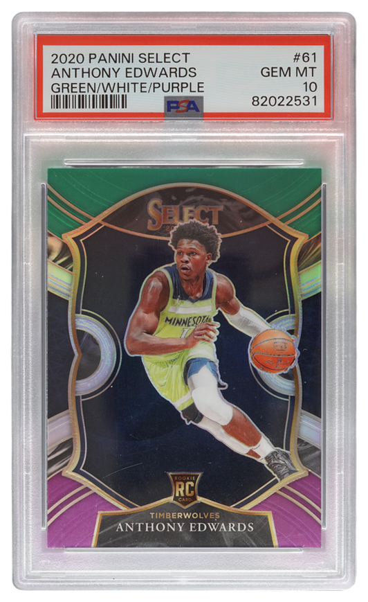 Anthony Edwards trading card