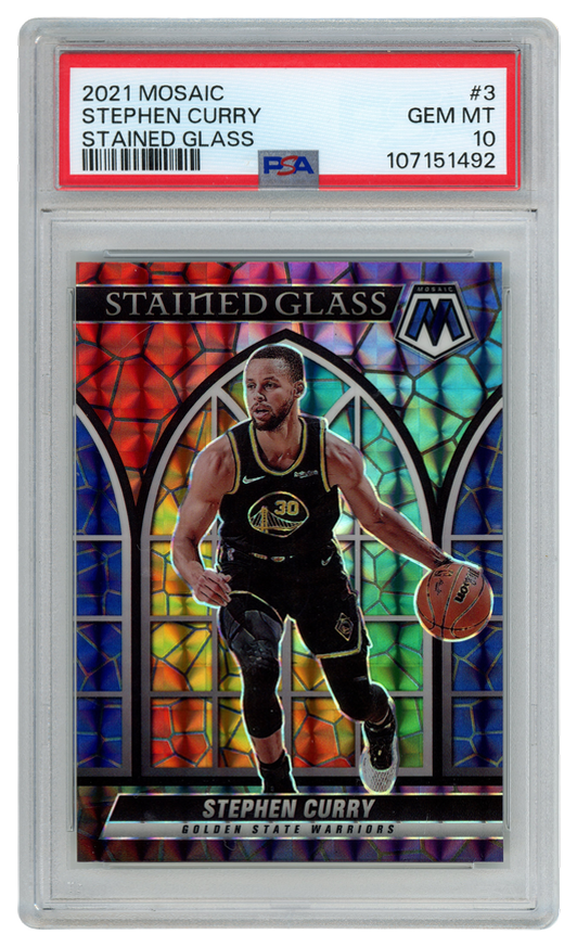Stephen Curry trading card