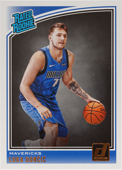 Luka Doncic trading card