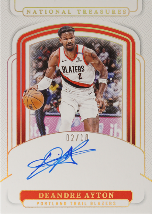 Deandre Ayton trading card