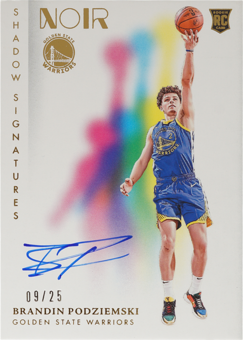 Brandin Podziemski trading card