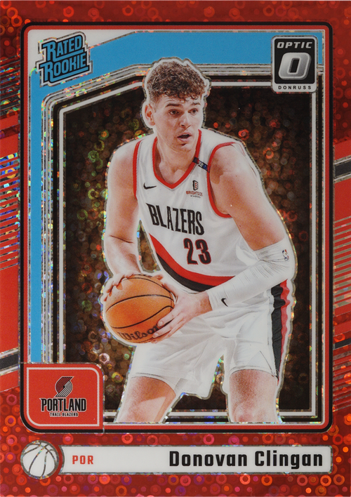 Donovan Clingan trading card