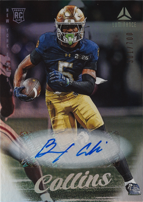Beaux Collins trading card