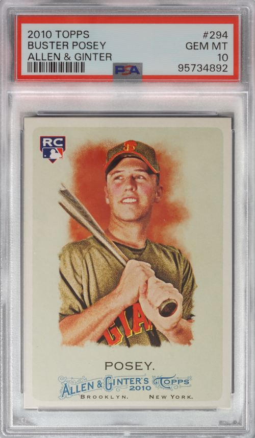 Buster Posey trading card
