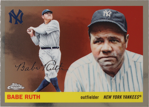 Babe Ruth trading card