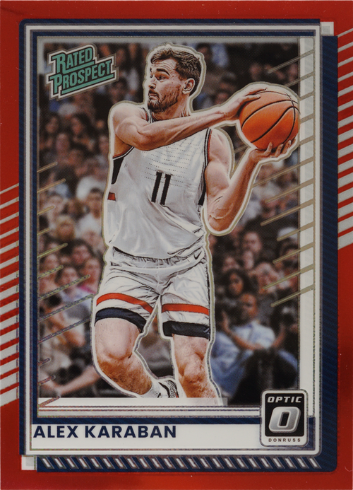 Alex Karaban trading card