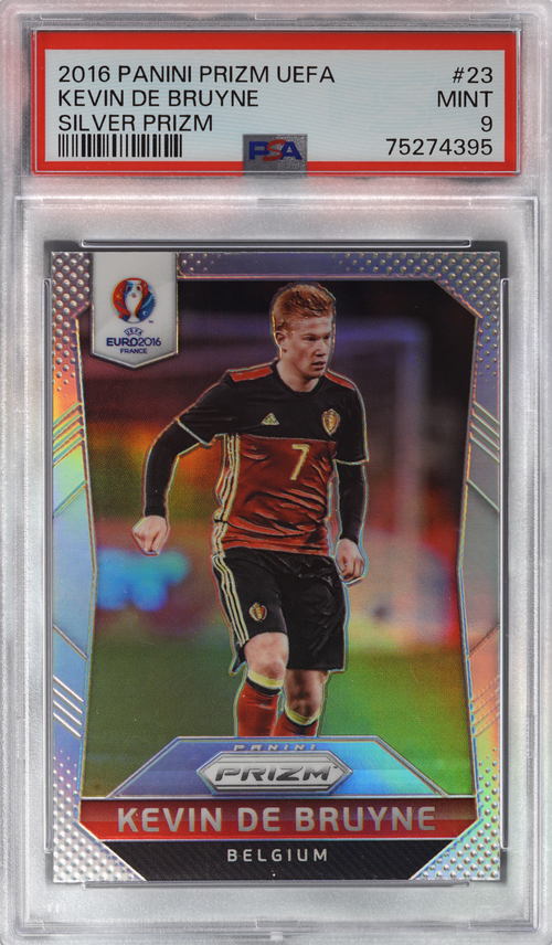 Kevin De Bruyne trading card