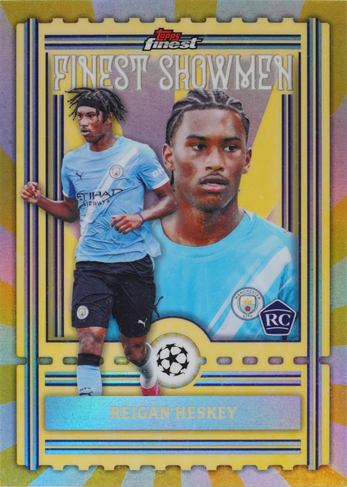 Reigan Heskey trading card