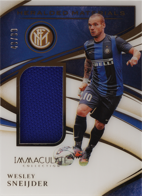 Wesley Sneijder trading card