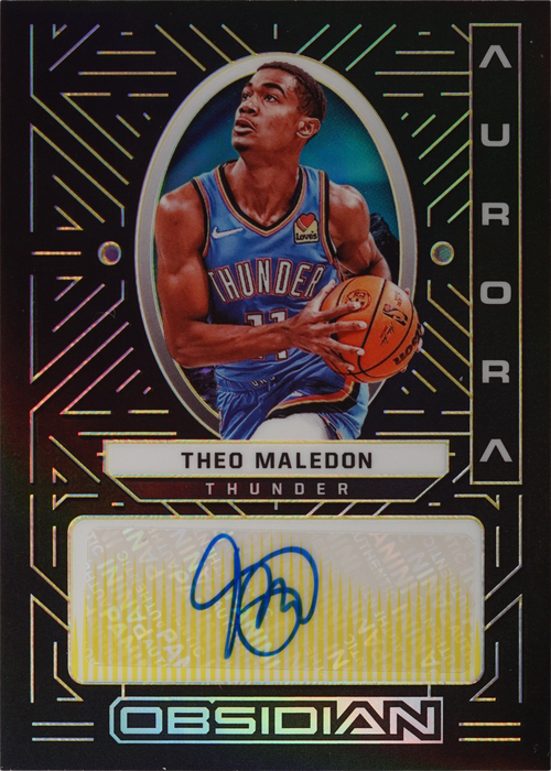 Theo Maledon trading card