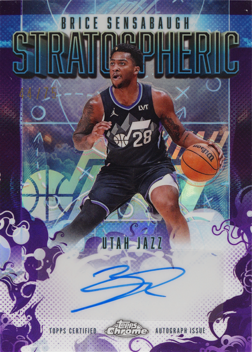 Brice Sensabaugh trading card