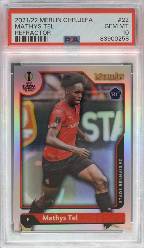 Mathys Tel trading card