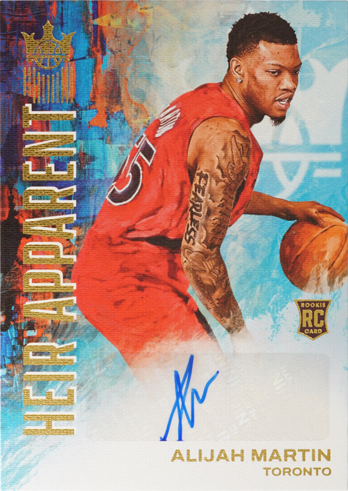 Alijah Martin trading card