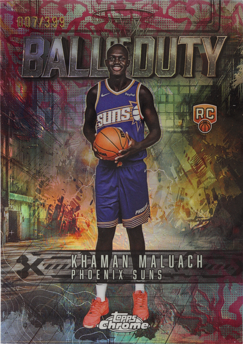 Khaman Maluach trading card