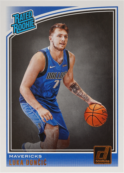 Luka Doncic trading card
