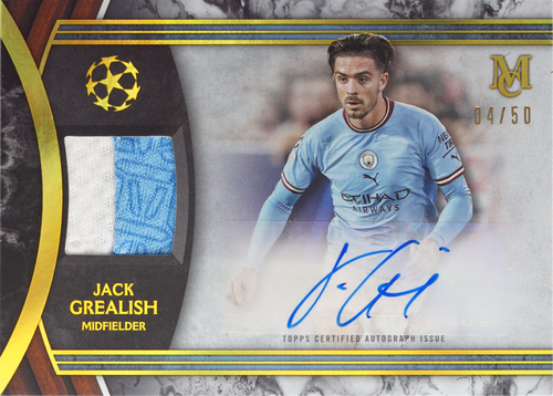Jack Grealish trading card
