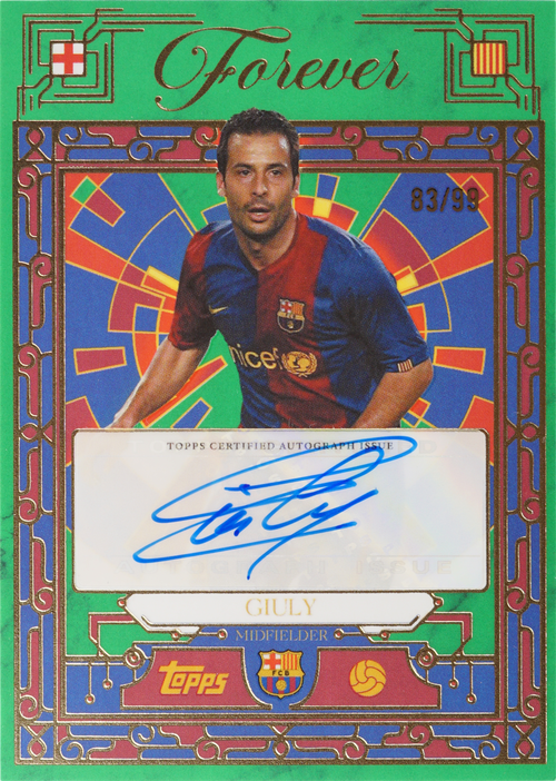 Ludovic Giuly trading card
