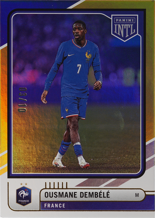 Ousmane Dembele trading card