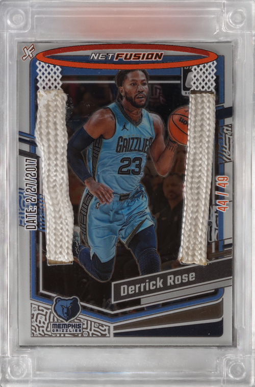 Derrick Rose trading card