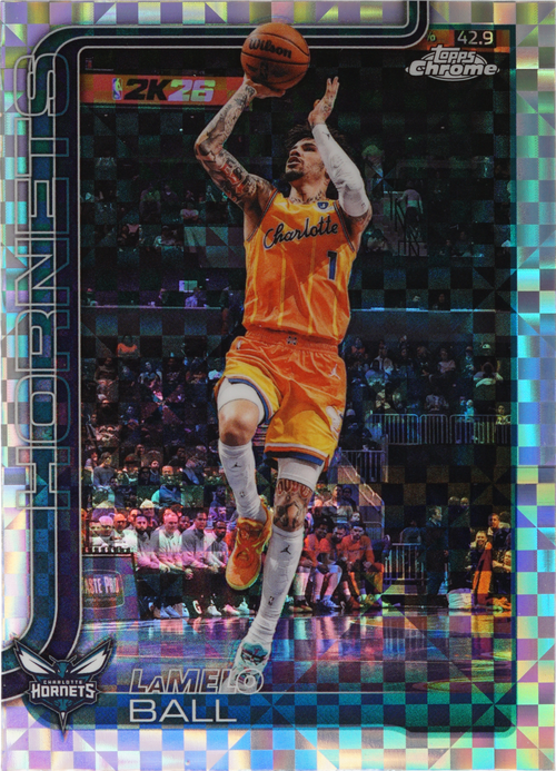 LaMelo Ball trading card