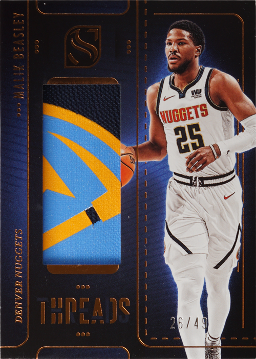 Malik Beasley trading card