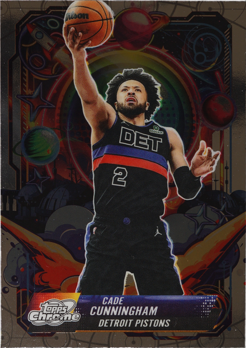 Cade Cunningham trading card