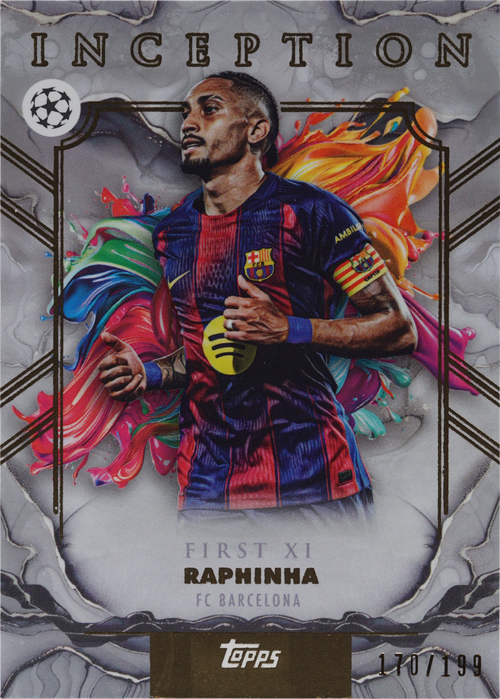 Raphinha trading card