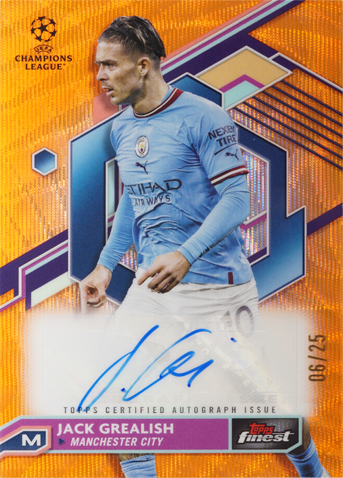 Jack Grealish trading card