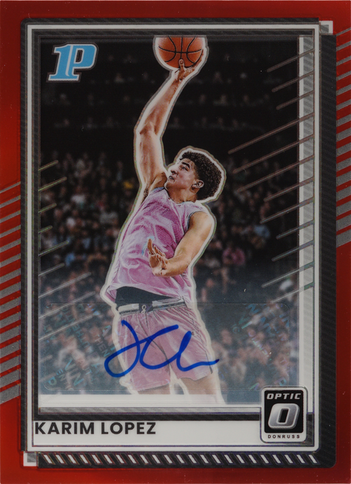 Karim Lopez trading card