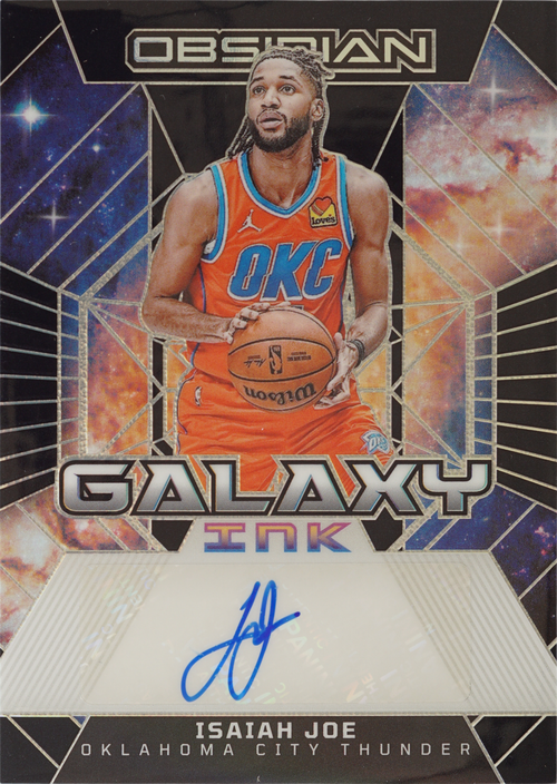 Isaiah Joe trading card