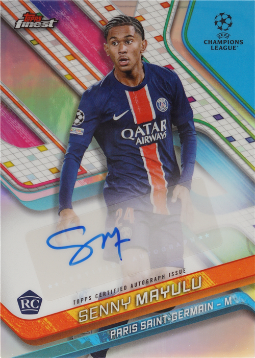 Senny Mayulu trading card