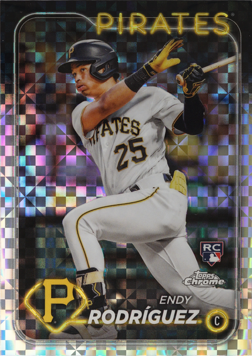 Endy RodrÃguez trading card