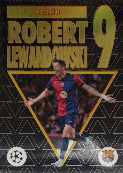 Robert Lewandowski trading card