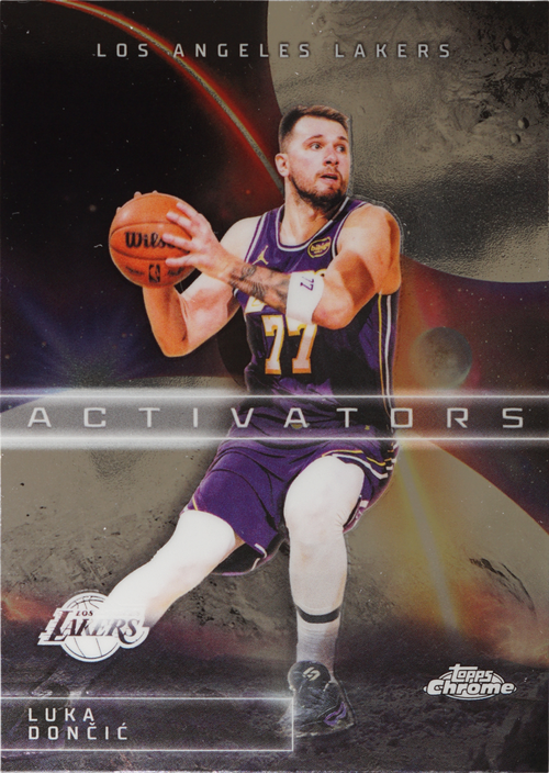 Luka Dončić trading card