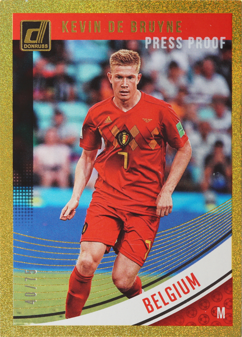Kevin De Bruyne trading card