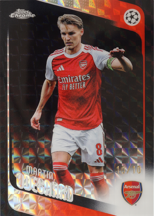Martin Ødegaard trading card