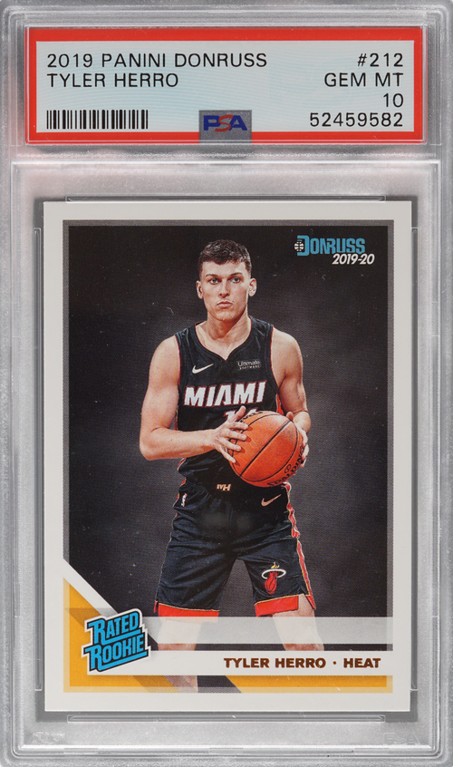 Tyler Herro trading card