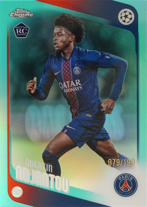 Quentin Ndjantou trading card