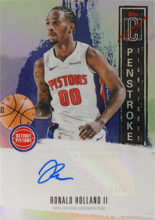 Ronald Holland II trading card