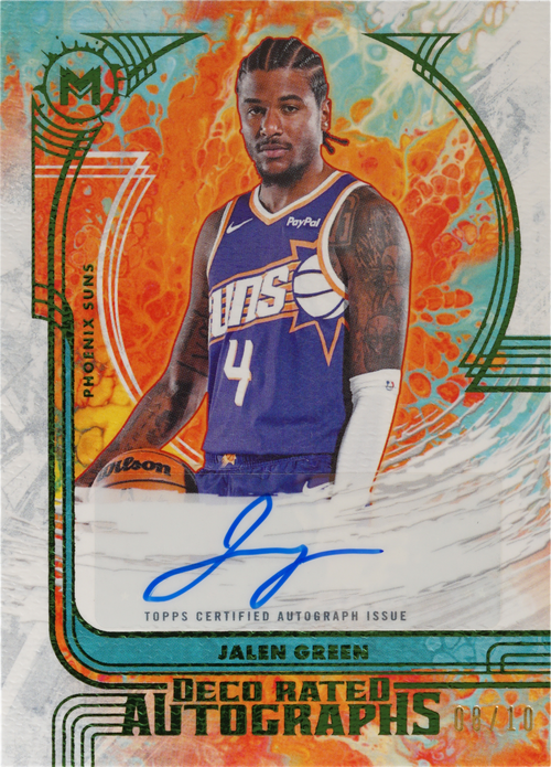 Jalen Green trading card