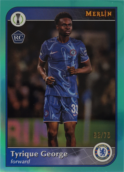Tyrique George trading card