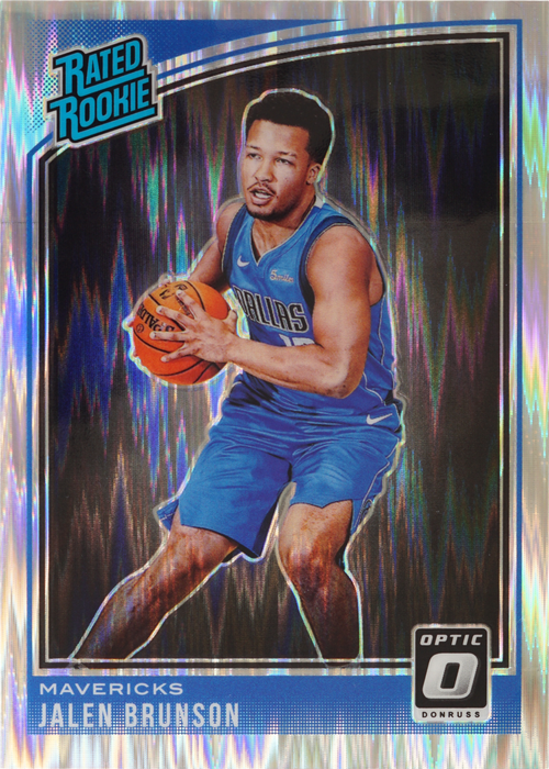 Jalen Brunson trading card