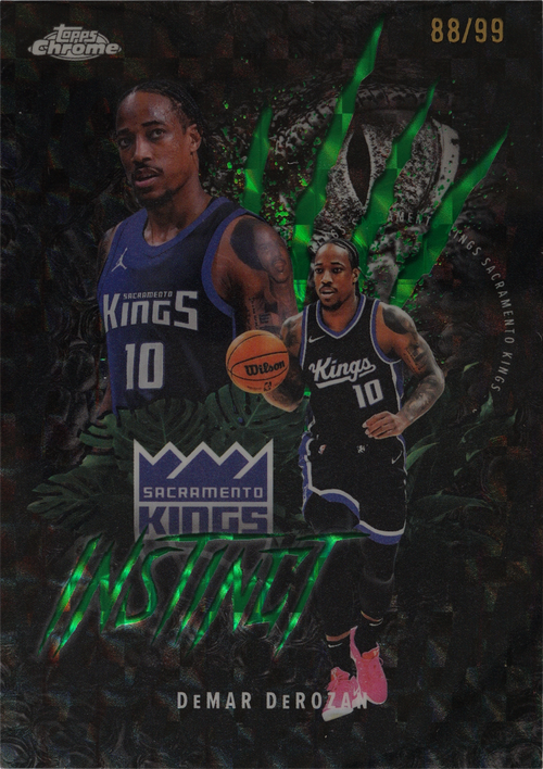 DeMAR DeROZAN trading card